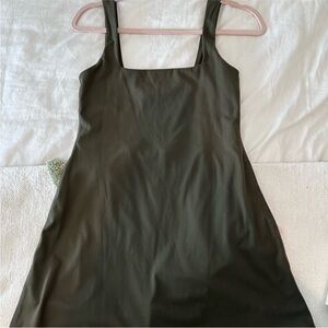 SET Active Olive Green Sleeveless Dress